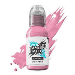 Farba World Famous Limitless Tattoo Ink - Light Pink 1 30ml