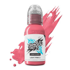 Farba World Famous Limitless Tattoo Ink - Light Pink 3 30ml