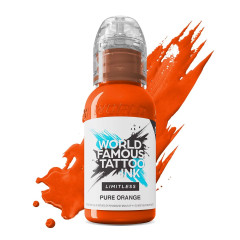 Farba World Famous Limitless Tattoo Ink - Pure Orange 30ml