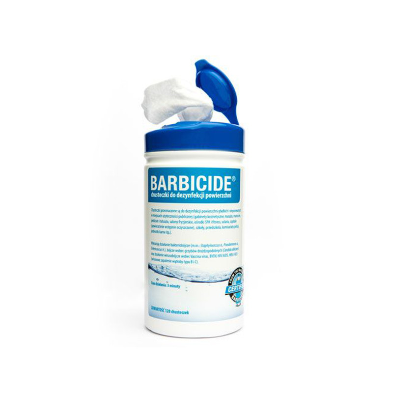 Barbicide wipes chusteczki do dezynfekcji powierzchni 100 szt. main product photo