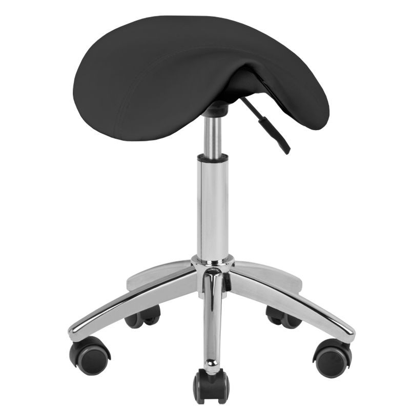 Taboret kosmetyczny AM-302 czarny main product photo