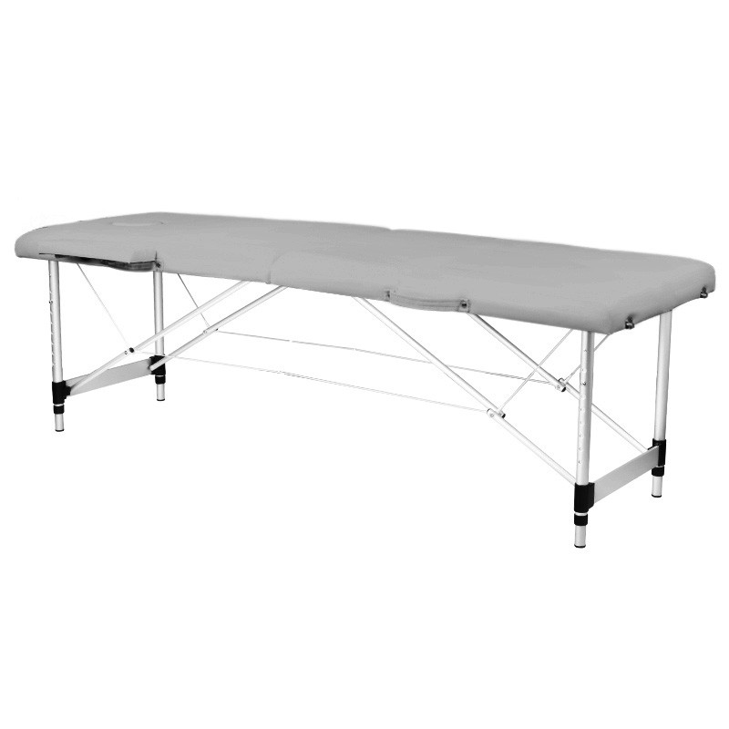 Stół składany do masażu aluminiowy komfort Activ Fizjo 2 segmentowy szary main product photo