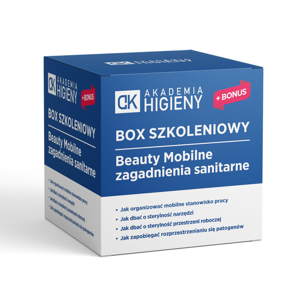Box szkoleniowy Beauty Mobilne zagadnienia sanitarne - kod on line main product photo