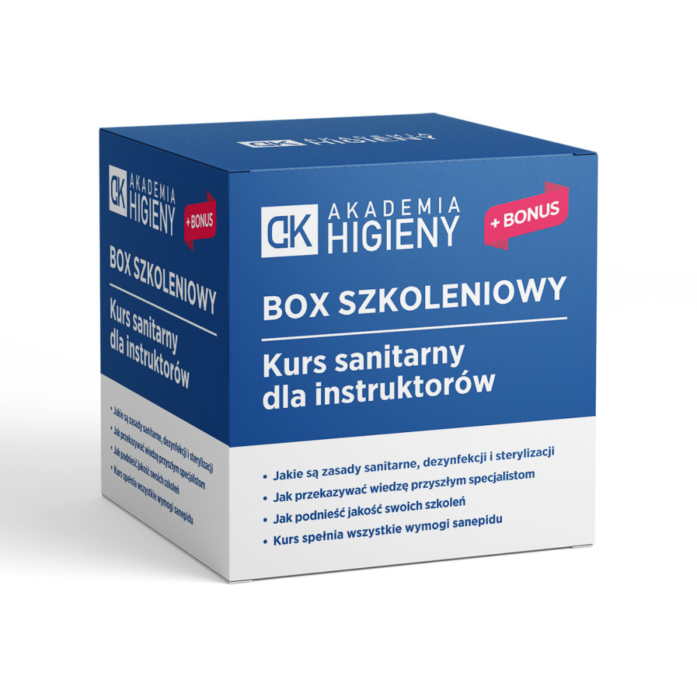 Box szkoleniowy Kurs sanitarny dla instruktorów - kod on line main product photo