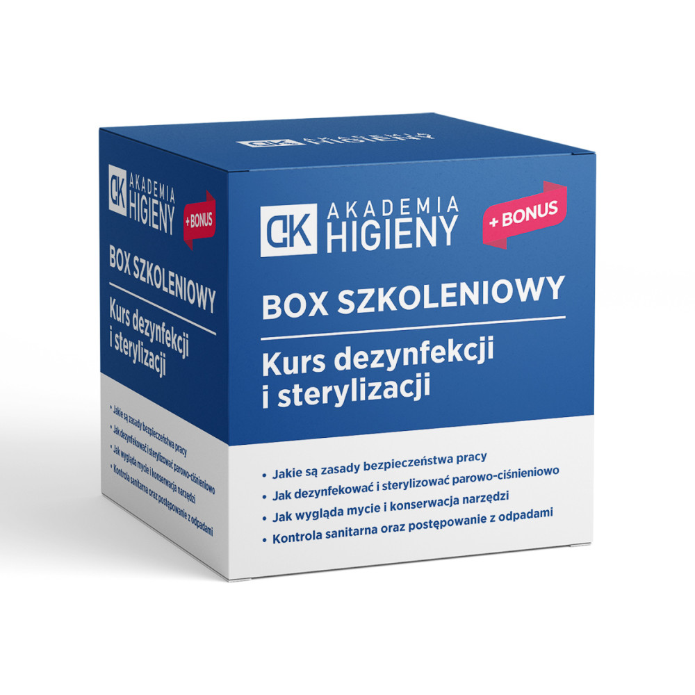 Box szkoleniowy Certyfikowany kurs sterylizacji - kod on line main product photo