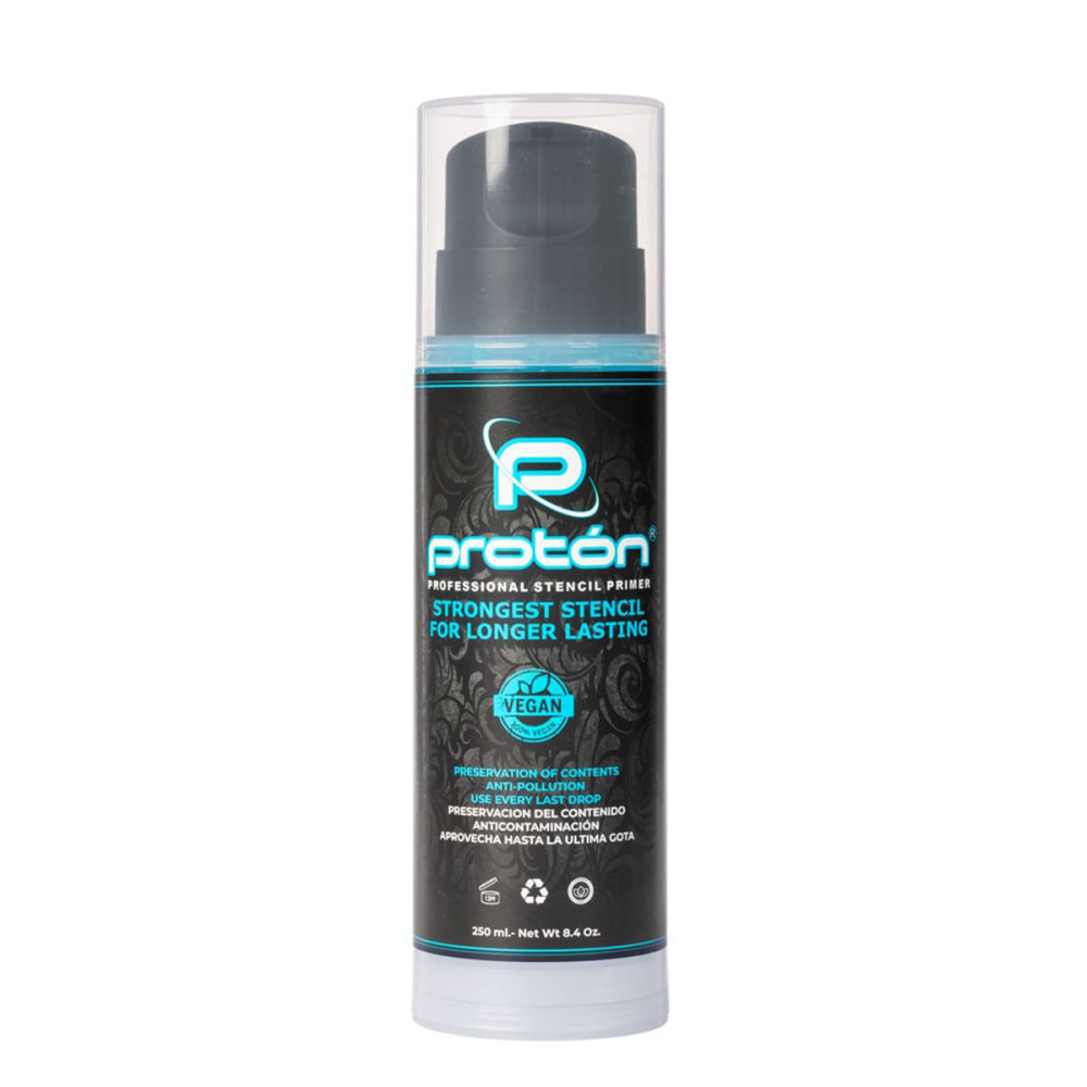 Proton Professional Stencil Primer AIRLESS SYSTEM- 250ml / 8.5 Oz. - Colour : Blue main product photo